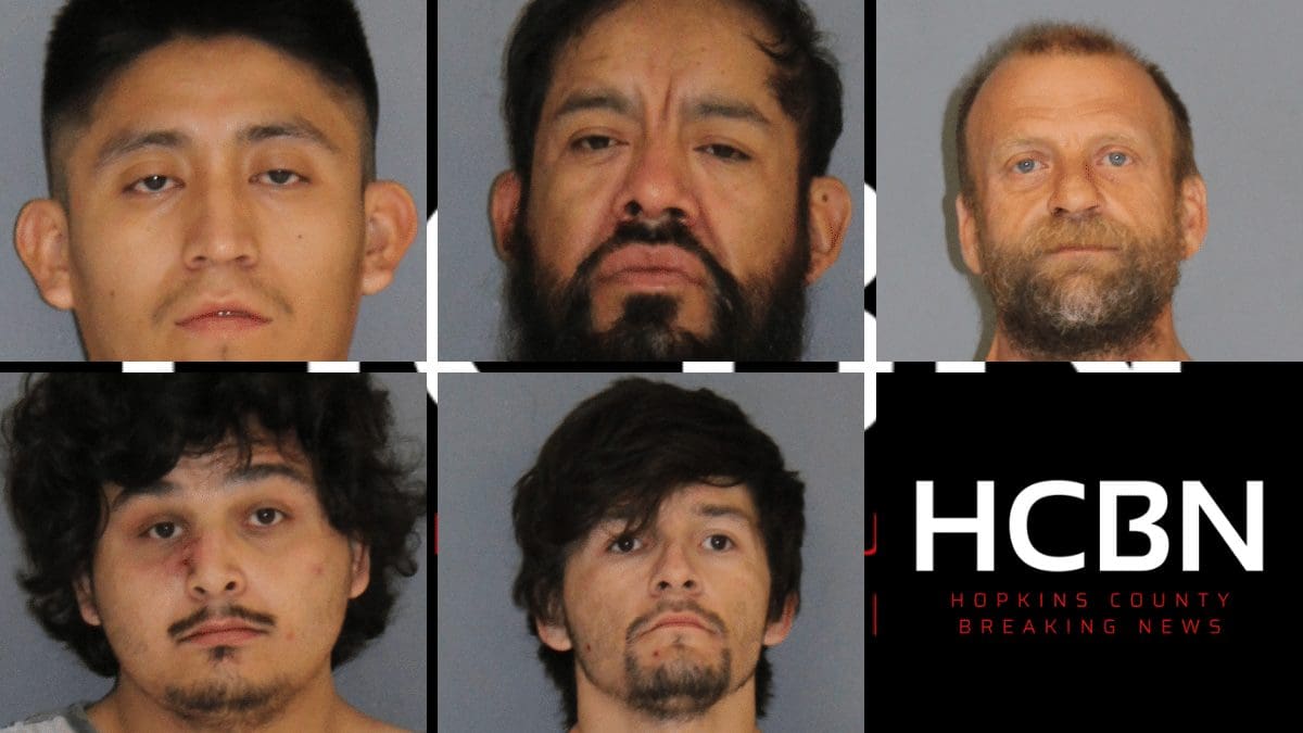 Hopkins county daily inmate list April 22, 2025